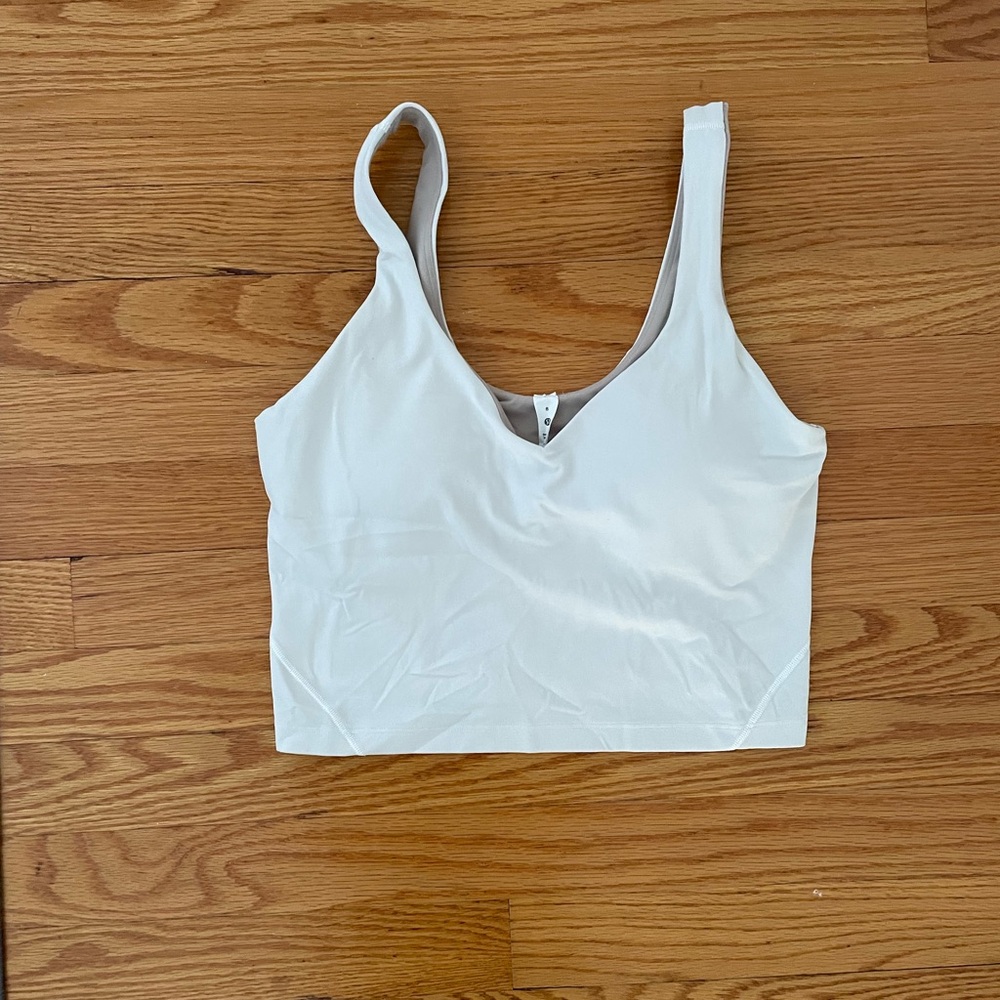 lululemon athletica Align White Tank Top
